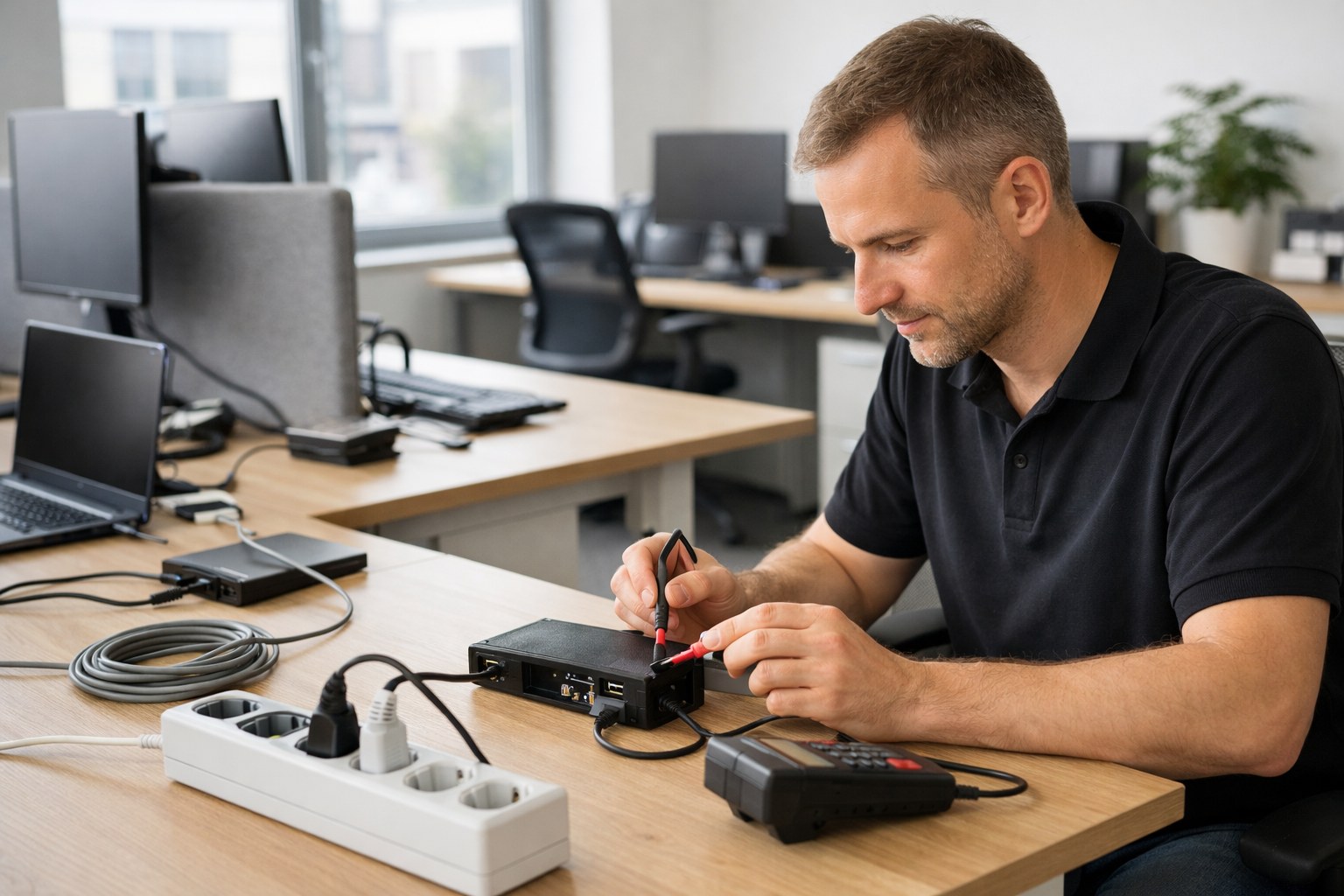 Elektroprüfung in Büro und Verwaltung